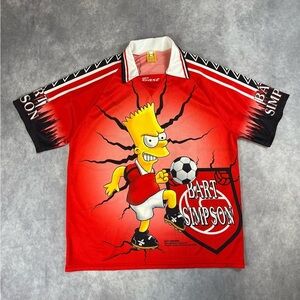 Matt Groening The Simpsons 1999 Bart Simpson Jersey M Size